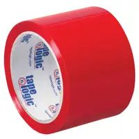 Tape Logic® Carton Sealing Tape, 2.2 Mil, 3" x 55 yds., Red, 6/Case