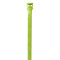 Colored Cable Ties, 40#, 5 1/2", Fluorescent Green, 1000/Case