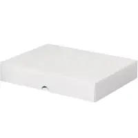 Stationery Folding Cartons, 8 1/2" x 11" x 2", White, 200/Case