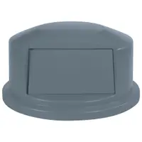 Rubbermaid® Brute® Domed Trash Can Lid, 44 Gallon, 13" x 25", Gray, 1/Each
