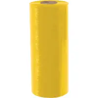 Colored Cast Machine Stretch Film, 20" x 80 Gauge x 6000', Yellow, 1/Roll