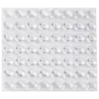 3M™ Bumpon™ Dome Protective Tape, 7/16" x 13/64", Clear, 3000/Case