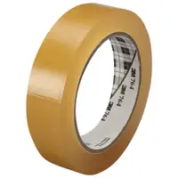3M™ 764 Vinyl Tape, 5.0 Mil, 1" x 36 yds, Clear, 36/Case