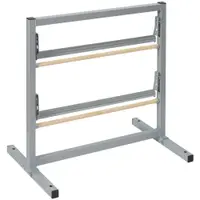 Double Roll Horizontal Paper Cutter, 24", Gray, 1/Each