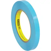 3M™ 8898 Tensilized Poly Strapping Tape, 4.6 Mil, 1/2" x 60 yds., Blue, 72/Case