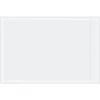 Tape Logic® "Clear Face" Document Envelopes, 3" x 4 1/2", Clear, 1000/Case