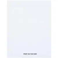Badge Inserts, Paper, 2" x 3", White, 280/Case