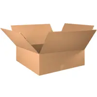 Double Wall Boxes, 30" x 30" x 12", Kraft, 5/Bundle; 75/Skid