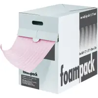 Anti-Static Air Foam Dispenser Packs, 1/8" x 24" x 175', Pink, 1/Each
