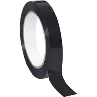Tape Logic® Poly Strapping Tape, 2.7 Mil, 3/4" x 60 yds, Black, 96/Case