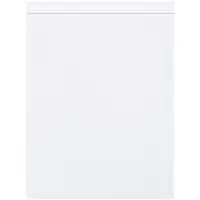 Reclosable 2 Mil Poly Bags, 8" x 10", White, 1000/Case