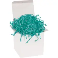 Crinkle Paper, 10 lb., Teal, 1/Case