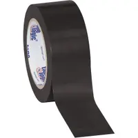 Tape Logic® Solid Vinyl Safety Tape, 6.0 Mil, 2" x 36 yds., Black, 24/Case