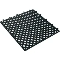 Lok-Tyle™ Drainage Mats, Tile , 12" x 12", Black, 1/Each