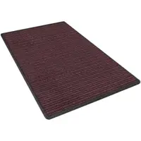 Deluxe Entry Mat, 3' x 10', Burgundy, 1/Each