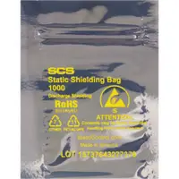 Reclosable Static Shielding Bags, 10" x 12", Transparent, 100/Case