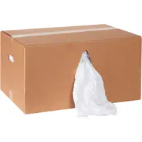Box of Premium T-Shirt Rags, White, 220/Case, 25 Lbs/Case
