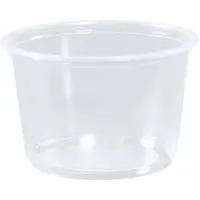 Deli Containers, 16 oz., 4 1/2" x 3", Clear, 500/Case