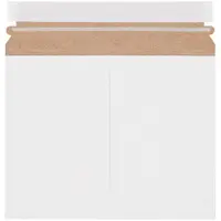 Stayflats Lite® Mailers, 9" x 7", White, 200/Case
