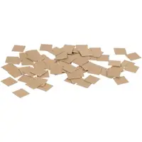 VCI Paper Sheets, 30#, 1" x 1", Kraft, 25000/Case