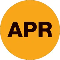 Tape Logic® Months of the Year Labels, "APR", 1" Circle, Fluorescent Orange, 500/Roll