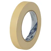 3M™ 2307 Masking Tape, 5.2 Mil, 3/4" x 60 yds., Natural, 48/Case