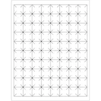 Tape Logic® Rectangular Laser Labels, 1" x 1", White, 8000/Case