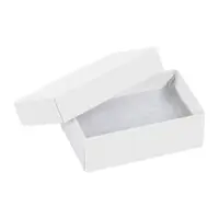 Jewelry Boxes, 2 1/2" x 1 1/2" x 7/8", White, 100/Case