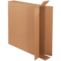 Side Loading Boxes, 40" x 6" x 36", Kraft, 20/Bundle; 120/Skid