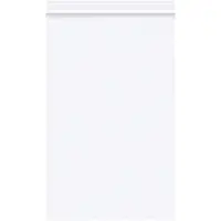 Reclosable 2 Mil Poly Bags, 5" x 8", White, 1000/Case