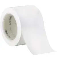 3M™ 471 Vinyl Tape, 5.2 Mil, 3" x 36 yds., White, 12/Case