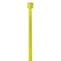 Colored Cable Ties, 18#, 4", Fluorescent Yellow, 1000/Case