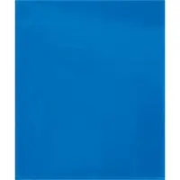 Flat 2 Mil Poly Bags, 15" x 18", Blue, 1000/Case