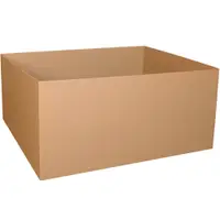 Double Wall Gaylord Bottom, 48" x 40" x 24", Kraft, 5/Bundle; 75/Skid