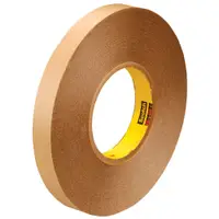 3M™ 9425 Removable Double Sided Film Tape, 5.8 Mil, 3/4" x 72 yds., Clear, 12/Case