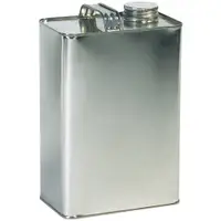 F-Style Can, 1 Gallon, Silver, 40/Case