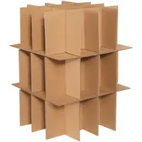 Dish Pack Partition Kit, Kraft, 1/Kit; 100/Skid