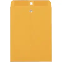 Clasp Envelopes, 9" x 12", Kraft, 500/Case
