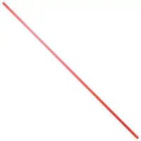 Plastic Twist Ties, 8" x 5/32", Metallic Red, 2000/Case
