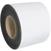 Warehouse Labels, Magnetic Rolls, 4" x 50', White, 1/Case