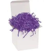 Crinkle Paper, 10 lb., Purple, 1/Case