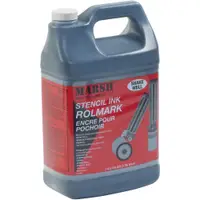 Marsh® Rolmark Gallon of Ink, Black, 1/Each