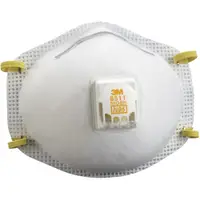 3M™ 8511 Dust Respirator with Valve, White, 80/Case