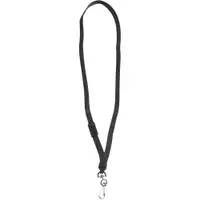 Lanyard, Breakaway, 38", Black, 24/Case