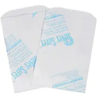 Silver Saver® Bags, 3" x 5", White, 250/Case