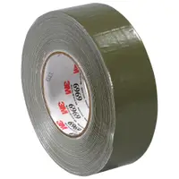 3M™ 6969 Duct Tape, 10.7 Mil, 2" x 60 yds., Olive Green, 24/Case