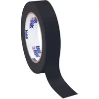 Tape Logic® Masking Tape, 4.9 Mil, 1" x 60 yds., Black, 12/Case