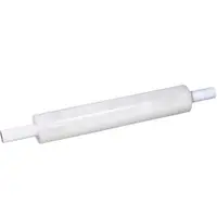 Extended Core Blown Stretch Film, 20" x 80 Gauge x 1000', Clear, 4/Case