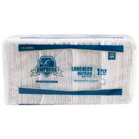 Paper Luncheon Napkins, 12.1/2 x 11.3/4, White, 6000/Case