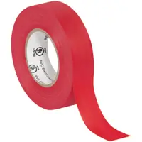 Electrical Tape, 7.0 Mil, 3/4"x 20 yds., Red, 10/Case